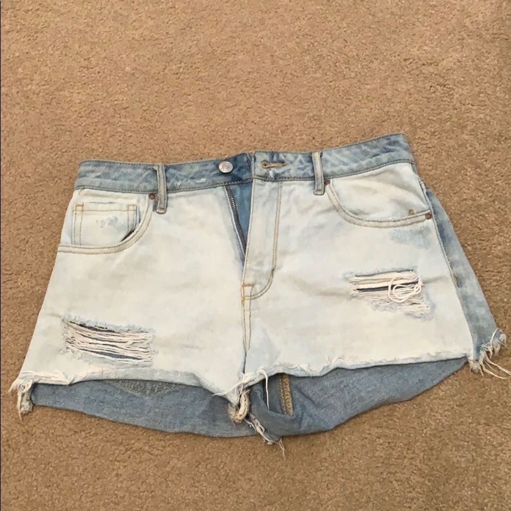 Pacsun High Rise Denim Shorts Size 26
